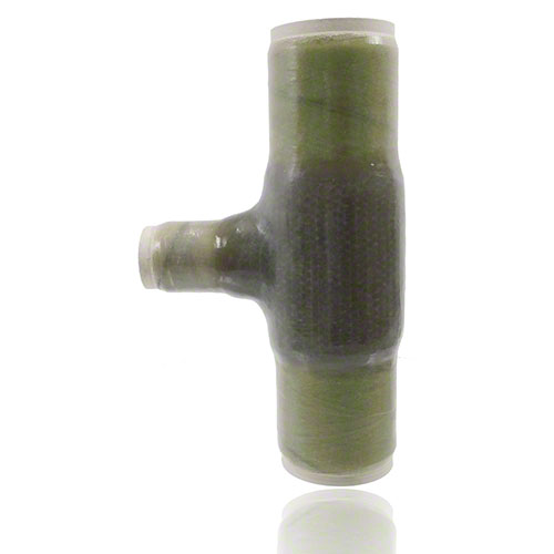 UP-GF-PVDF T-St&uuml;ck 90&deg; reduziert, DIN 16 966, Form T2, Rohrtyp B, mit Laminatenden, PN 10